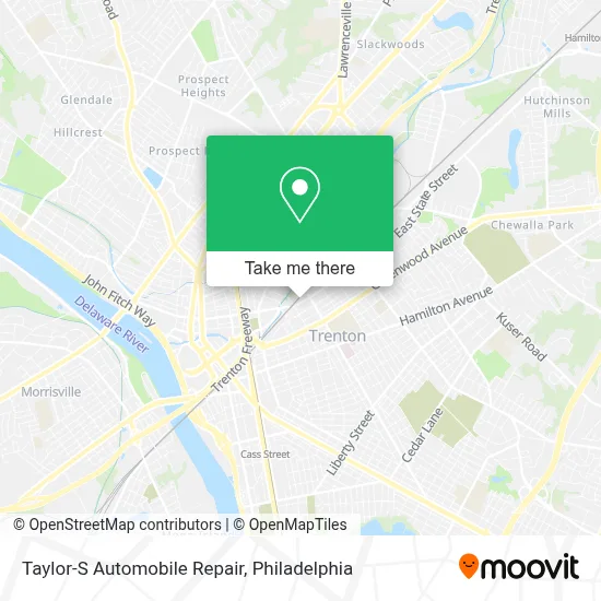 Taylor-S Automobile Repair map