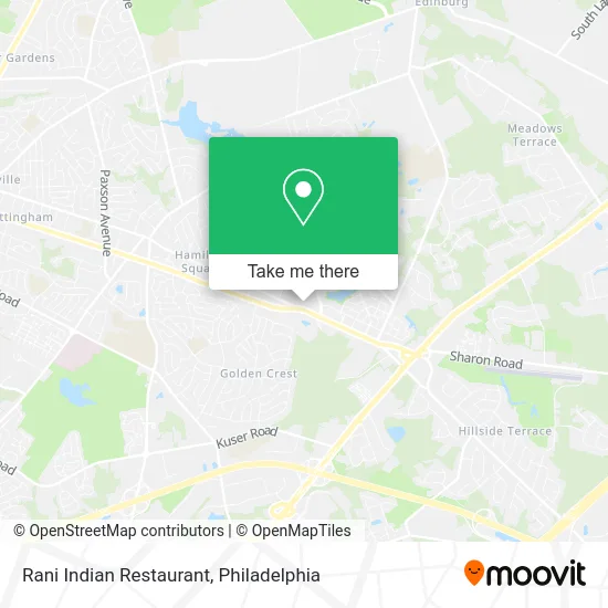 Rani Indian Restaurant map