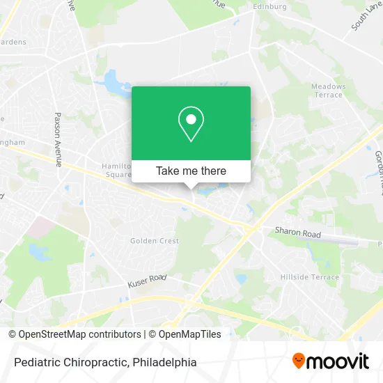 Pediatric Chiropractic map