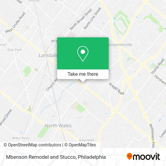 Mapa de Mbenson Remodel and Stucco
