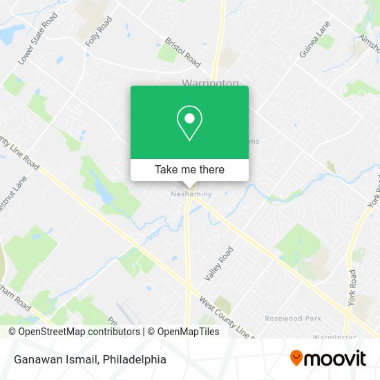 Mapa de Ganawan Ismail