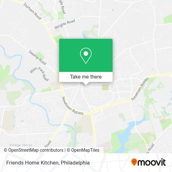 Friends Home Kitchen map