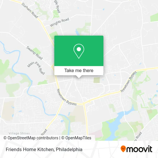 Friends Home Kitchen map