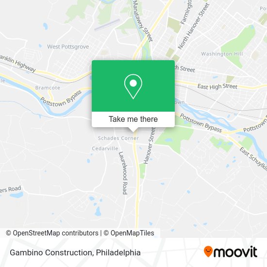 Mapa de Gambino Construction
