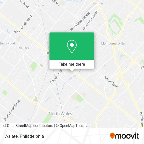Mapa de Asiate