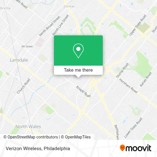 Verizon Wireless map