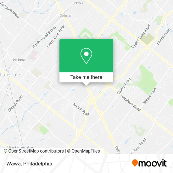 Wawa map