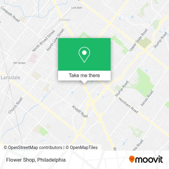 Mapa de Flower Shop