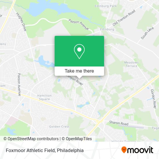 Foxmoor Athletic Field map