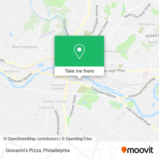 Mapa de Giovanni's Pizza