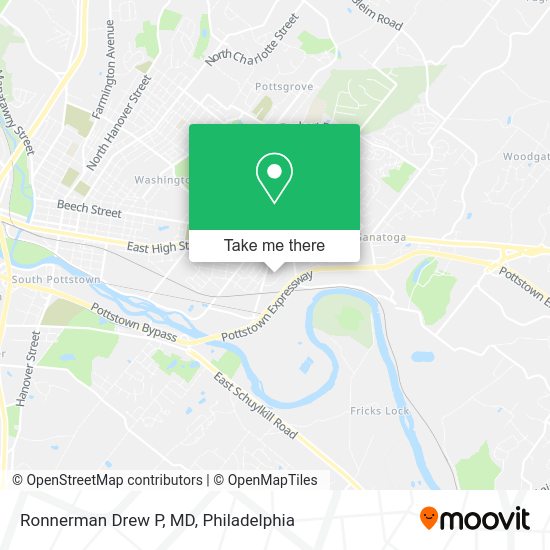 Ronnerman Drew P, MD map