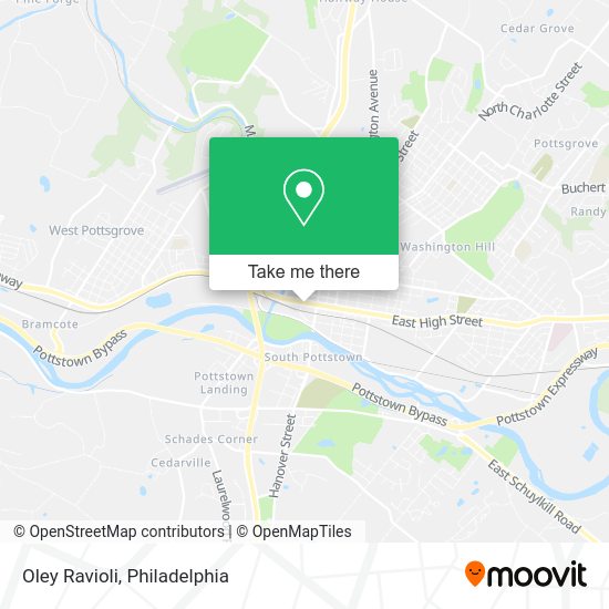 Mapa de Oley Ravioli