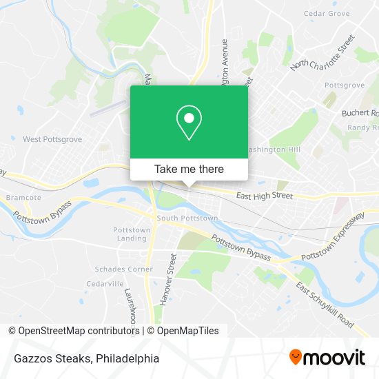 Mapa de Gazzos Steaks