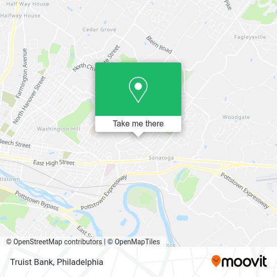 Mapa de Truist Bank