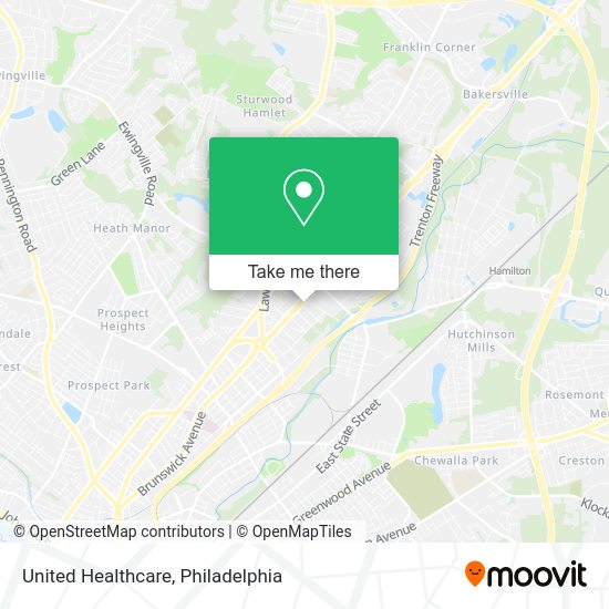 Mapa de United Healthcare
