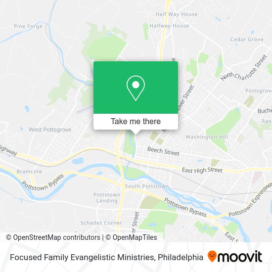 Mapa de Focused Family Evangelistic Ministries