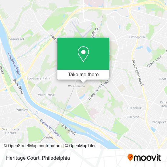 Mapa de Heritage Court