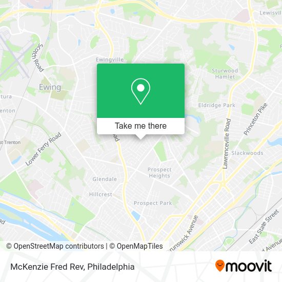 Mapa de McKenzie Fred Rev