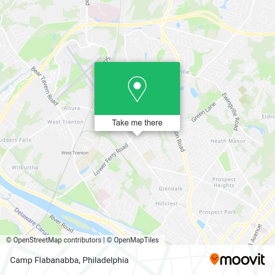 Camp Flabanabba map