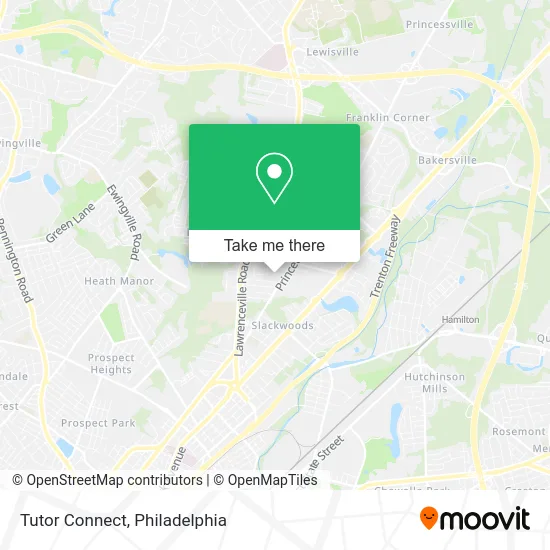 Tutor Connect map