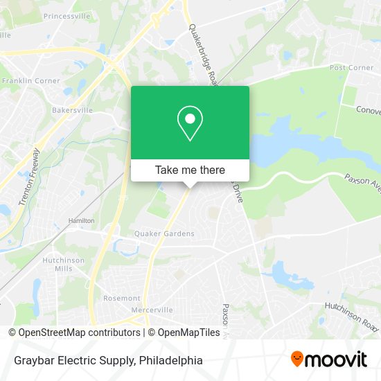Mapa de Graybar Electric Supply