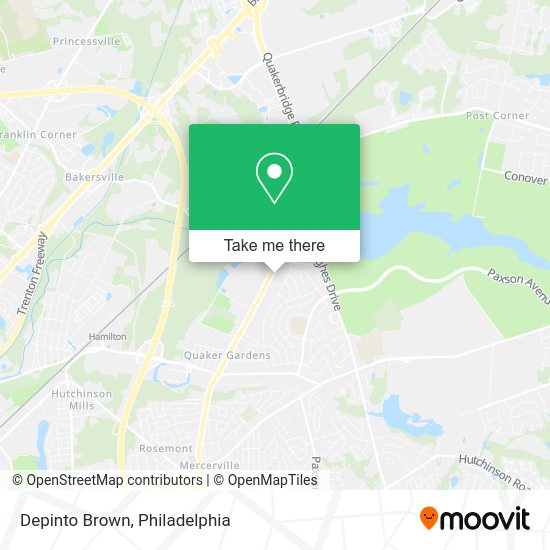 Mapa de Depinto Brown