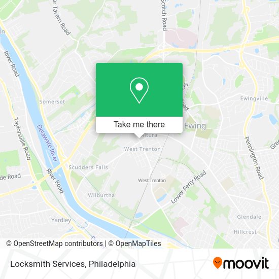 Locksmith Services map