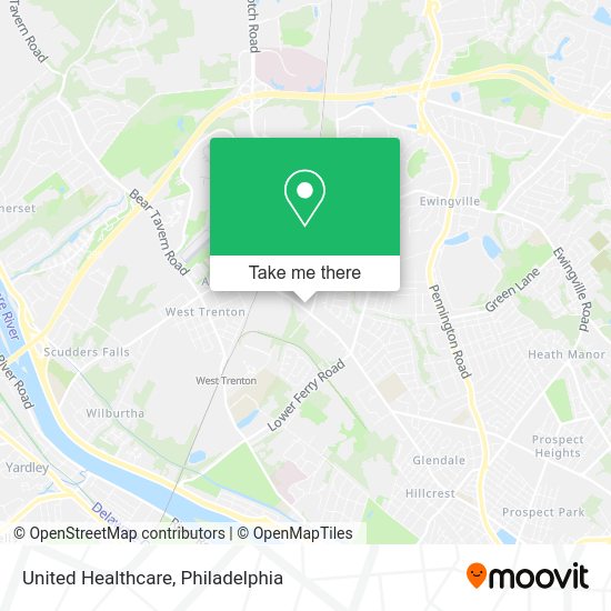 Mapa de United Healthcare