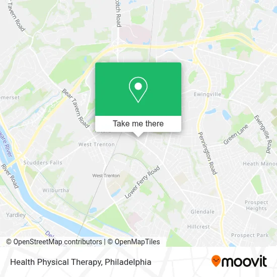 Health Physical Therapy map