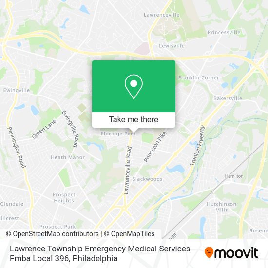 Lawrence Township Emergency Medical Services Fmba Local 396 map