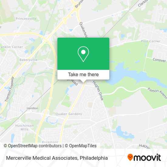 Mapa de Mercerville Medical Associates