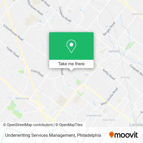 Mapa de Underwriting Services Management