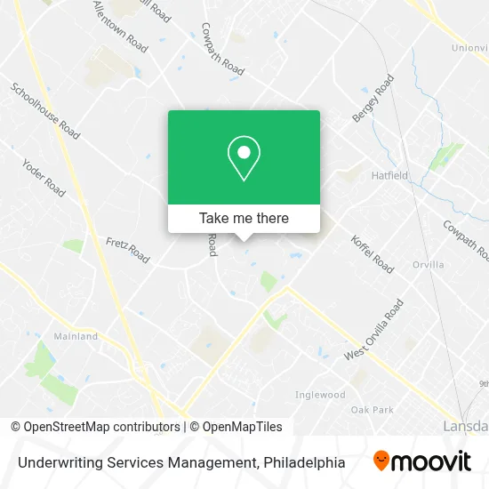 Underwriting Services Management map