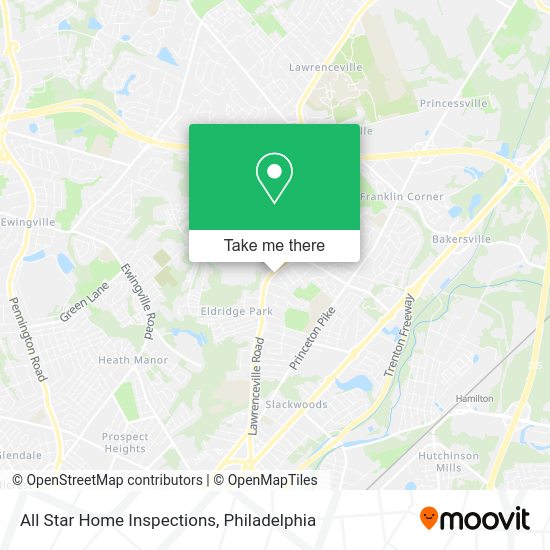 Mapa de All Star Home Inspections