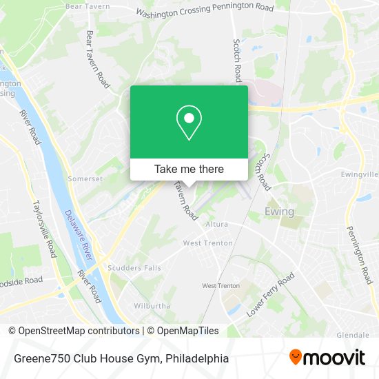Greene750 Club House Gym map