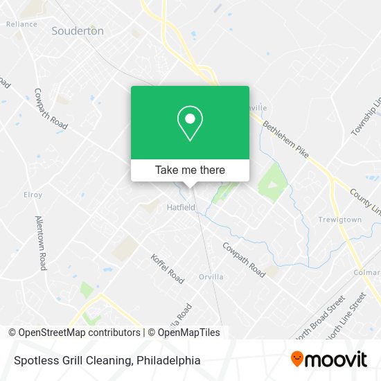 Spotless Grill Cleaning map
