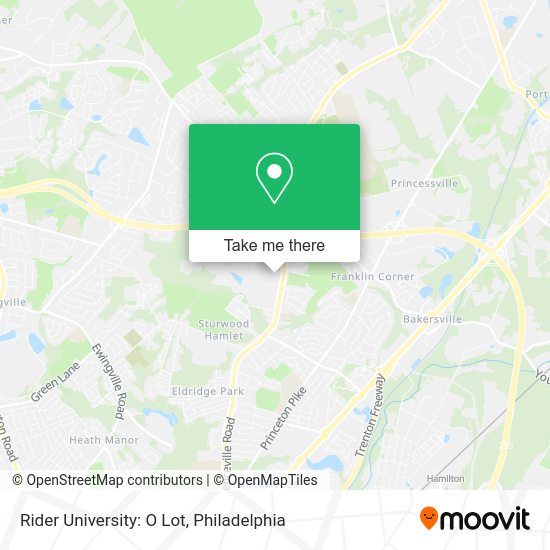 Mapa de Rider University: O Lot