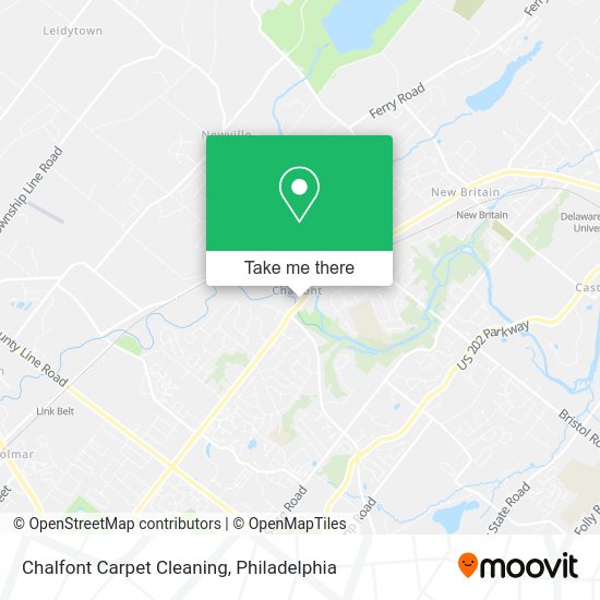 Chalfont Carpet Cleaning map