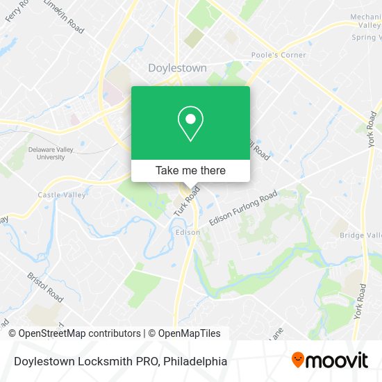 Doylestown Locksmith PRO map