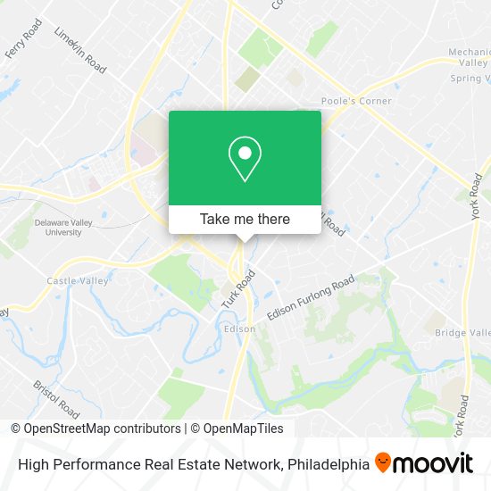 Mapa de High Performance Real Estate Network