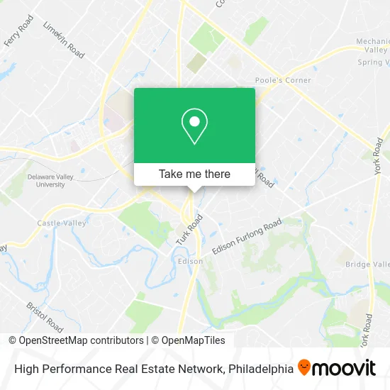 High Performance Real Estate Network map