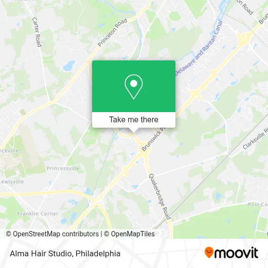 Alma Hair Studio map