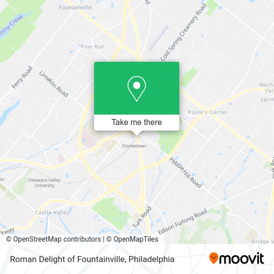 Mapa de Roman Delight of Fountainville