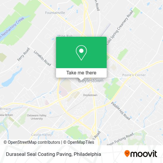 Duraseal Seal Coating Paving map