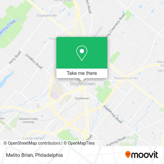 Mapa de Melito Brian