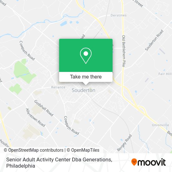 Senior Adult Activity Center Dba Generations map