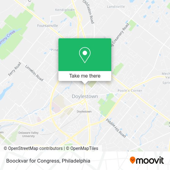 Boockvar for Congress map