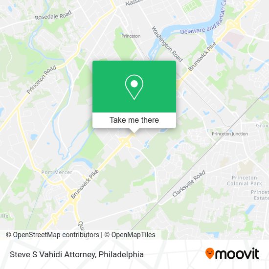 Steve S Vahidi Attorney map