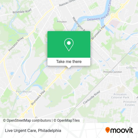 Mapa de Live Urgent Care