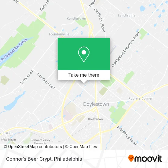 Connor's Beer Crypt map